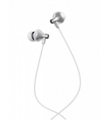HOCO Classic Wired Earphones With Mic - White