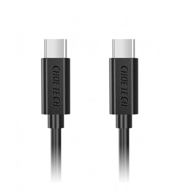 Choetech Cable USB-C TO USB-C Black