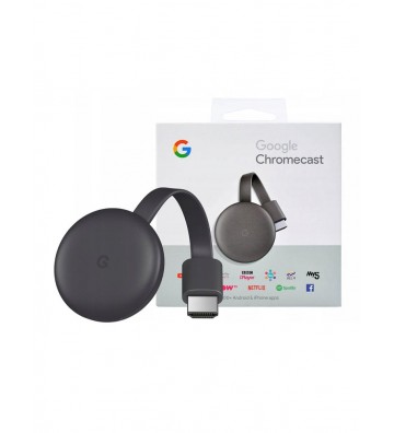 Google - Chromecast  (2018 Model) - Black
