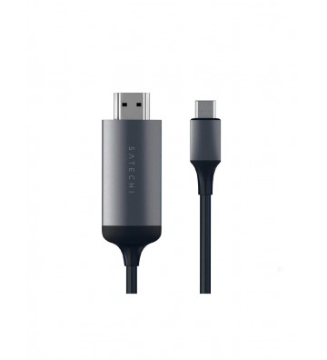 Satechi Aluminum USB-C to HDMI Cable 4K 60Hz Space Grayay