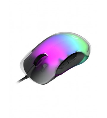 Porodo 8D Crystal Shell Gaming Mouse - 8 Programmable Buttons