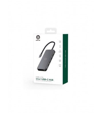 Green Lion Type-C to 12 in 1 USB-C Hub