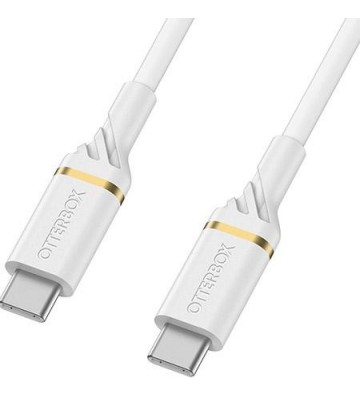 Otterbox - Usb-C To Usb-C Pd Cable 3 Meters - White