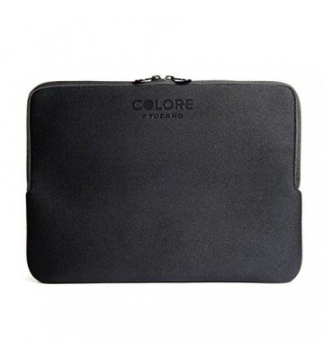 Tucano - Colore Second Skin Sleeve For Notebook & Laptop 15.6" - Black