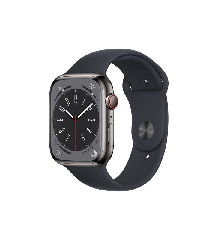アップルウォッチ シリーズ 8 グラファイト 45ミリ - 腕時計(デジタル)