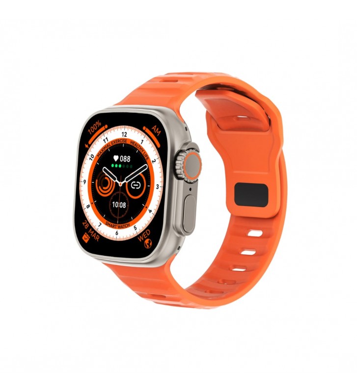 Riversong Motive 5T Smart Watch Gold & Orange | Warranty | 460estore