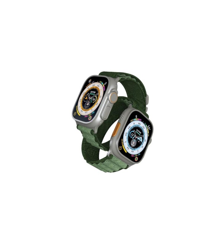 Porodo Smart Watch Ultra Titanium 1.86 Inches Wide Screen | Green