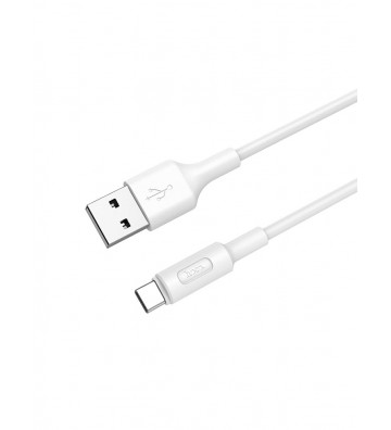 Hoco Soarer Charging USB to Type-C Cable - White