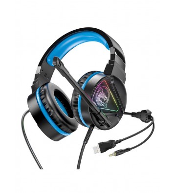 Hoco W104 Magic Tour Gaming Headphones - Blue