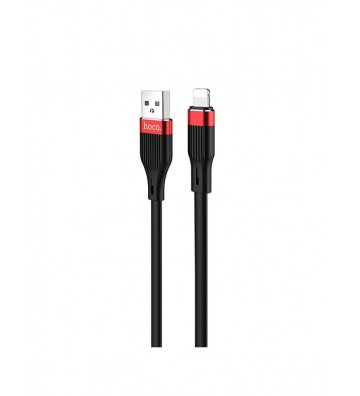 Hoco U72 Forest USB to Lightning Cable - Black