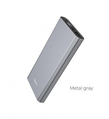 Hoco J68 Ultra 10000mAh Power Bank - Metal Grey