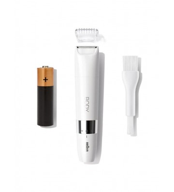 Braun Body Mini Trimmer Wet & Dry with Trimming Comb - White