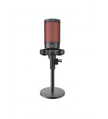 Porodo Gaming Professional RGB Condenser Microphone With Extension Stand