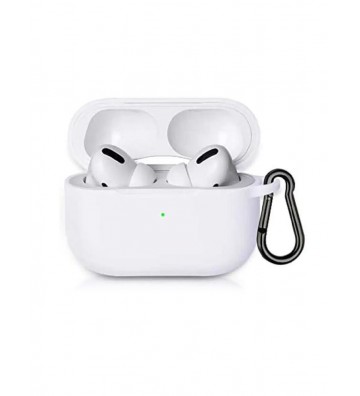 Green Berlin Series Silicone Case for Airpods Pro 2 - White
