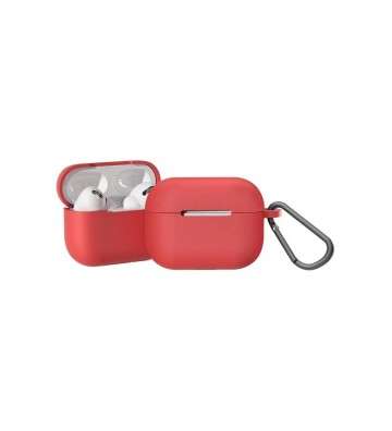 Green Berlin Series Silicone Case for Airpods Pro 2 - Red