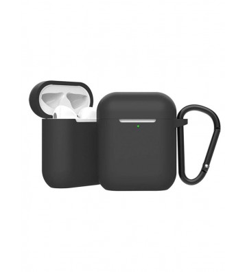 Green Berlin Series Silicone Case for Airpods Pro 2 - Black