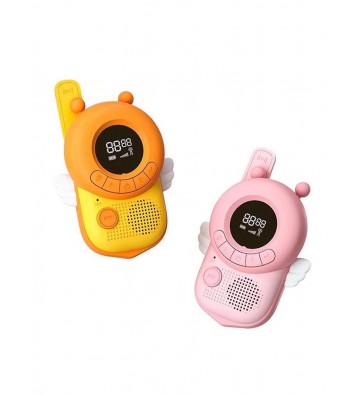 Picocici K22 Children's Walkie-Talkie Little Bee  - Yellow + Pink