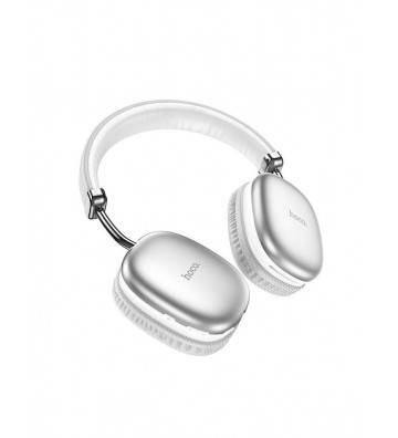 Hoco, W35 Wireless Headphones - Silver Ergonomic Design