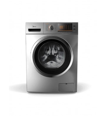 Midea Front Load Washing Machine - 10kg - Silver