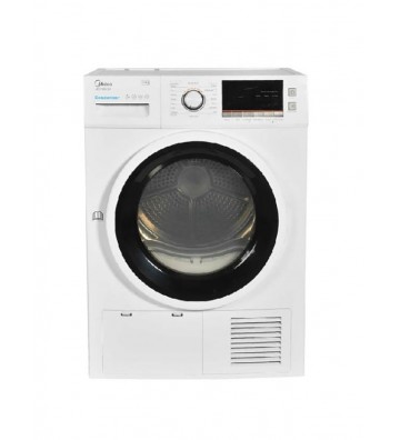 Midea Condenser Front Load Dryer - 10kg - White