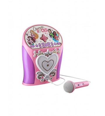 Kiddesigns Disney Princess Bluetooth Mp3 Karaoke With Microphone
