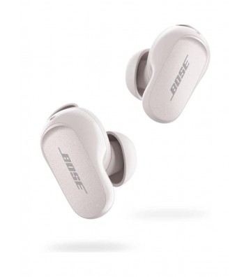 Bose Quietcomfort Noise Cancelling Earbuds II – Soap Stone + Free Extra Charging Case