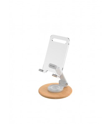 Porodo Rotating Transparent Mobile & Tablet Stand