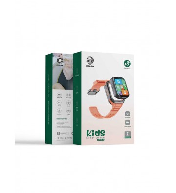 Green Lion 4G Kids Smart Watch Series 3 - Orange