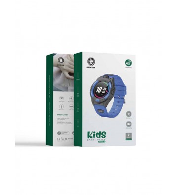 Green Lion 4G Kids Smart Watch Series 4 - Blue