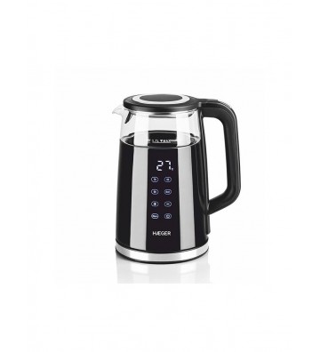 Haeger Digiglass Electric Kettle - 1.7 L - 2200W